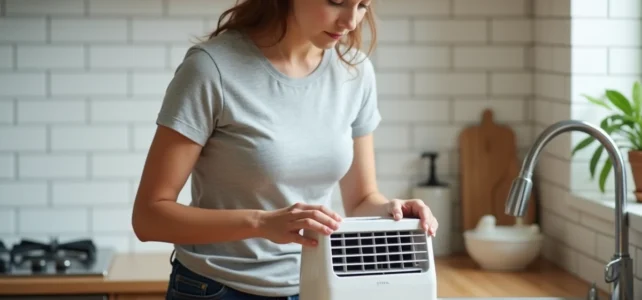 Guide pratique : installation et entretien du filtre d&rsquo;un mini rafraichisseur d&rsquo;air Silvercrest